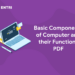 Basic Components of Computer and their Functions PDF
