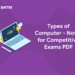 Types of Computer - Notes for Competitive Exams PDF