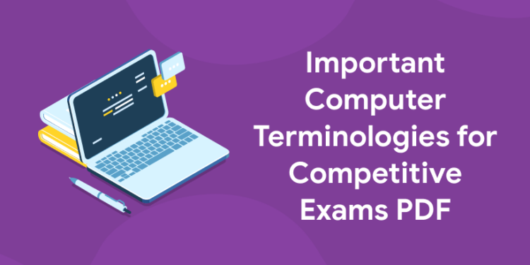Important Computer Terminologies for Competitive Exams PDF