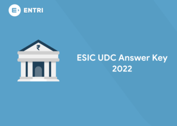 ESIC UDC Answer Key 2022