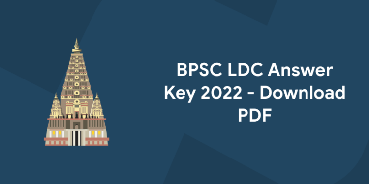 BPSC LCD Answer Key 2022 - Download PDF