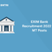 EXIM Bank Recruitment 2022 for MT Posts