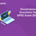 Governance Questions for UPSC Exam 2022
