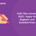 IUAC Recruitment 2022 - Apply for Engineer and Scientist Posts
