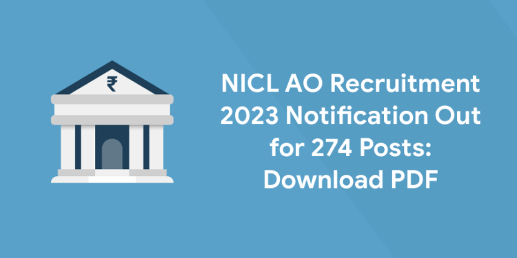 NICL AO Recruitment 2023