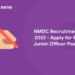 NMDC Recruitment 2022 - Apply for 94 Junior Officer Posts