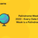 Palindrome Week 2022 - Every Date this Week is a Palindrome