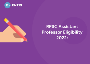 RPSC Assistant Professor Eligibility 2022