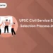UPSC Civil Service Exam Selection Process 2025