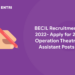 BECIL Recruitment 2022- Apply for 26 Operation Theatre Assistant Posts
