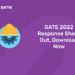 GATE 2022 Response Sheet Out, Download Now