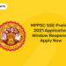 MPPSC SSE Prelims Application