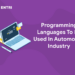 Programming Languages To Be Used In Automobile Industry