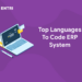 Top Languages To Code ERP System