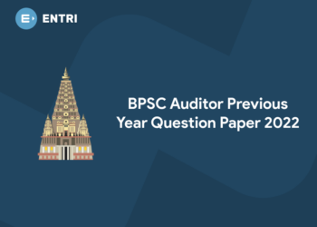 BPSC Auditor Previous Year Question Paper 2022
