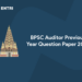 BPSC Auditor Previous Year Question Paper 2022