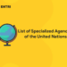 List of Specialized Agencies of the United Nations