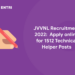 JVVNL Recruitment 2022:  Apply online for 1512 Technical Helper Posts