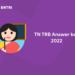 TN TRB Answer key 2022