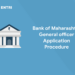 Bank of Maharashtra General officer Application Procedure