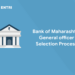 Bank of Maharashtra General officer Selection Process