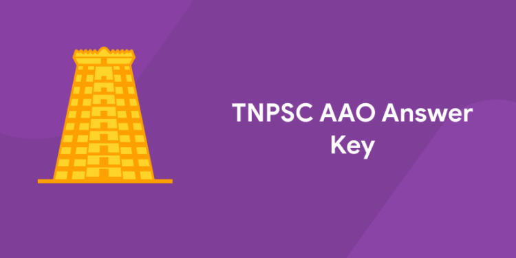 TNPSC AAO Answer Key