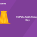 TNPSC AAO Answer Key