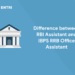 Difference between RBI Assistant and IBPS RRB Office Assistant