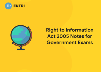Right to information Act 2005 Notes for Government Exams