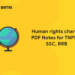 Human rights charter PDF Notes for TNPSC, SSC, RRB