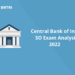 Central Bank of India SO Exam Analysis 2022