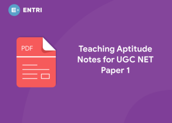 Teaching Aptitude Notes for UGC NET Paper 1