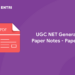 UGC NET General Paper Notes – Paper 1