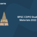 BPSC CDPO Study Materials