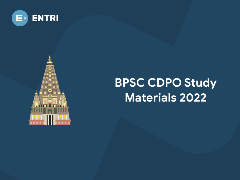 Study Material Bpsc BPSC CDPO Study Materials 2022 - Entri Blog