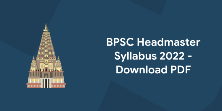 BPSC Headmaster Syllabus