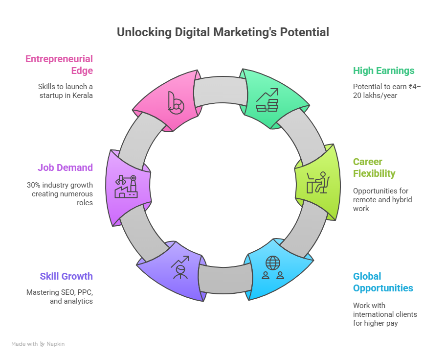 Benefits of Pursuing Digital Marketing Jobs