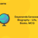 Dayananda Saraswati Biography - Life, Books, MCQ