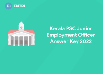 Kerala PSC Junior Employment Officer Answer Key 2022