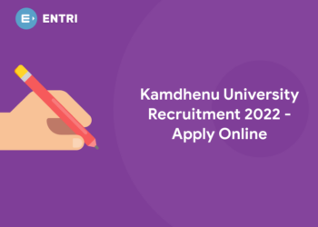 Kamdhenu University Recruitment 2022 - Apply Online