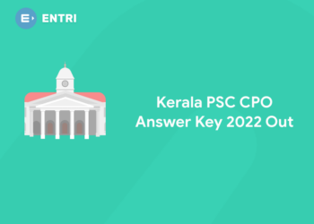 Kerala PSC CPO Answer Key 2022 Out