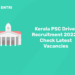 Kerala PSC Driver Recruitment