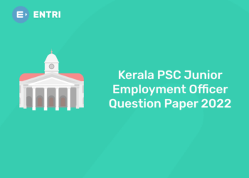 Kerala PSC Junior Employment Officer Question Paper 2022