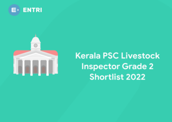 Kerala PSC Livestock Inspector Grade 2 Shortlist 2022