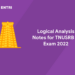 Logical Analysis Notes for TNUSRB SI Exam 2022