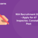 NIA Recruitment