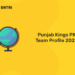 Punjab Kings PK Team Profile 2022