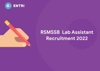 RSMSSB Lab Assistant Recruitment 2022