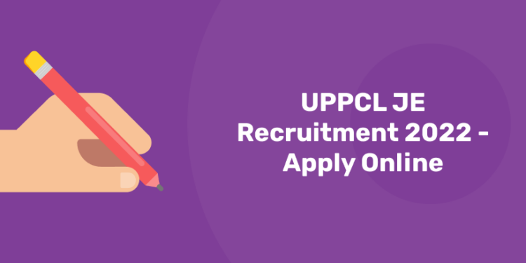 UPPCL JE Recruitment - Apply Online