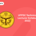 UPPSC Technical Lecturer Syllabus 2022